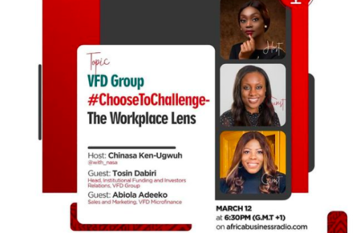 VFD Group #ChoosetoChallenge The Workplace Lens